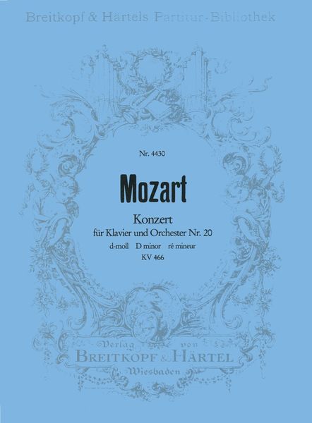 Klavierkonzert Nr. 20 D-Moll, K. 466.