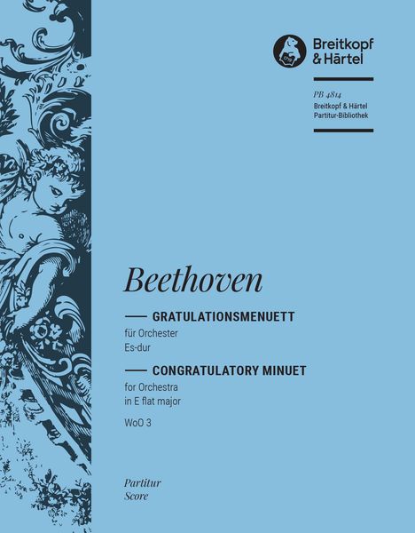 Allegretto Es-Dur, WoO 3 : For Orchestra.