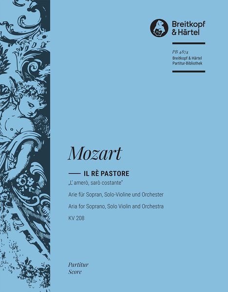 Amero, K. 208 : For Voice, Violin and Orchestra.