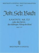 Cantata No. 137 : Lobe Den Herren, Den Mächtigen König der Ehren.