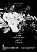 Trio Nr. 3 Es Dur : Für Violine, Viola Und Violoncello / Edited By Jürgen Wolf.