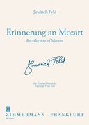 Erinnerung An Mozart (Recollection Of Mozart) : For Magic Flute Solo (2001).