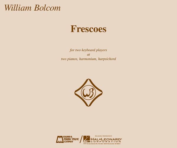 Frescoes : For Two Keyboard Players At Two Pianos, Harmonium, Harpsichord.