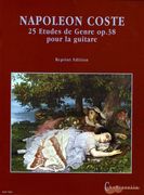 25 Etudes De Genre, Op. 38 : Pour la Guitare.