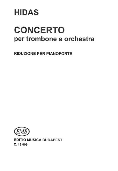 Concerto : Per Trombone E Orchestra - Piano reduction.