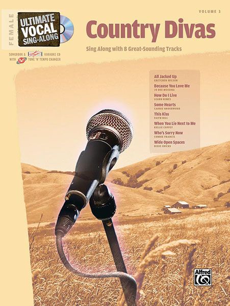 Country Divas : For Female Voice.