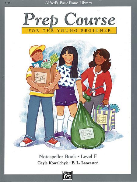 Prep Course For The Young Beginner : Notespeller Book, Level F.