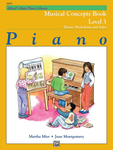 Piano : Musical Concepts Book, Level 3.