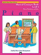 Piano : Musical Concepts Book, Level 4.