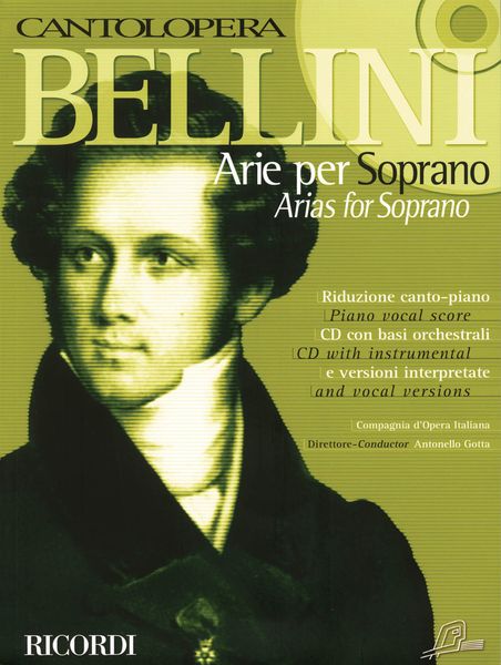 Arias For Soprano : Vocal Score & CD With Orchestral Accompaniment.