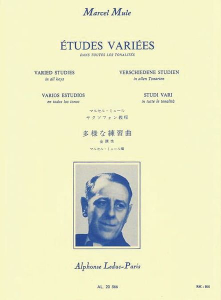 Etudes Variees Dans Toutes Les Tonalites Saxophone.