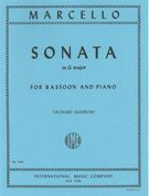 Sonata In G Major : For Bassoon and Piano / edited by Sharrow.