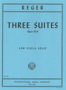 Three Suites, Op. 131d : For Viola Solo.