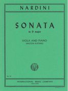 Sonata In D Major : For Viola and Piano (Katims).