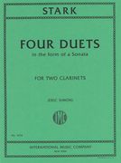 Four Duets : For Two Clarinets.