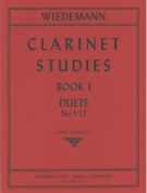 Clarinet Studies (Practical and Theoretical Studies), Vol. I, Duets 1-12 : For Two Clarinets.