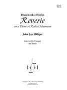 Reverie On A Theme Of Robert Schumann : For B Flat Trumpet And Piano.
