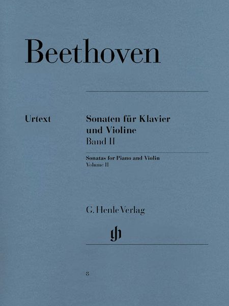 Sonatas, Vol. 2, Op. 30/1-3, 47 and 96 : For Violin and Piano.