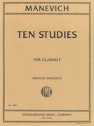 Ten Studies : For Clarinet Solo / edited by Stanley Drucker.