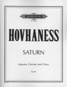 Saturn, Op. 243 : For Soprano, Clarinet and Piano.