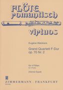 Grand Quartet No. 2 In F-Major Op.70 : For Four Flutes.