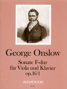 Sonate In F-Dur, Op. 16 No. 1 : Für Viola Und Klavier / Edited By Bernhard Päuler.