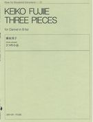 Three Pieces : For Clarinet In B Flat.