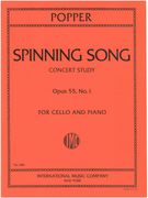 Spinning Song, Op. 55 No. 1 : For Violoncello and Piano.