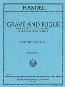 Grave and Fugue : For Three Violoncellos (Ronchini).