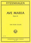 Ave Maria, Op. 41 : For Four Violoncellos.