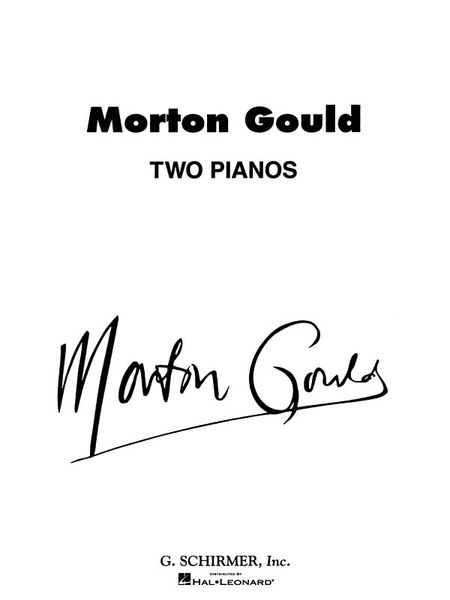 Two Pianos.