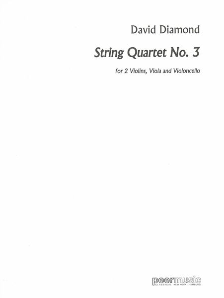 String Quartet No. 3.