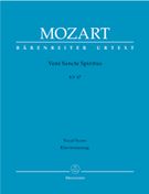 Veni Sancte Spiritus, K. 47 : For Choir and Orchestra : Wind Parts.