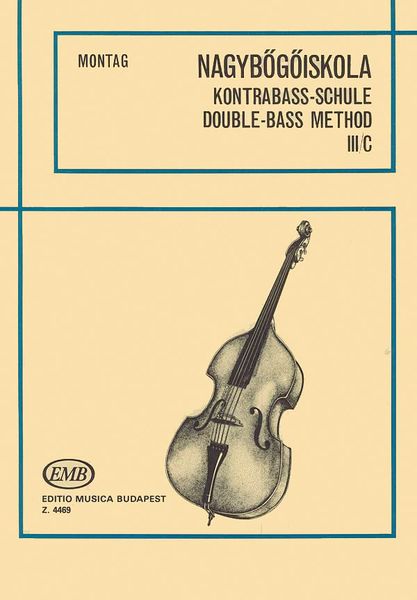 Double Bass Method, Vol. 3c (E, G, H).