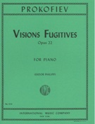 Visions Fugitives, Op. 22 : For Piano / edited by Isidor Philipp.