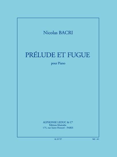Prelude Et Fugue, Op. 91 : Pour Piano (2004).