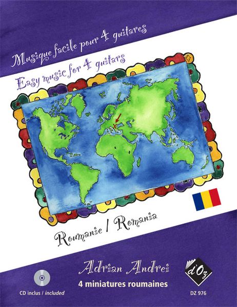 4 Miniatures Roumaines : For Four Guitars.