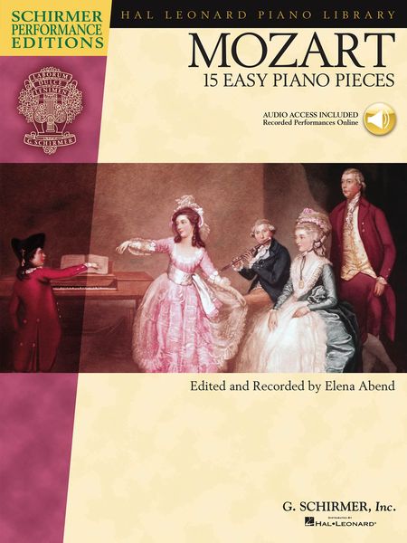 15 Easy Piano Pieces / edited by Elena Abend.