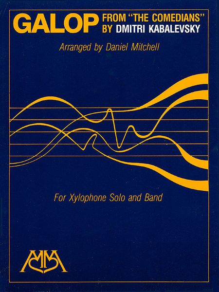 Galop (From The Comedians) : For Xylophone Solo and Band / arranged by Daniel Mitchell.