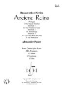 Ancient Ruins : For Brass Quintet.