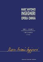 V Libro Di Madrigali A 5 Voci / edited by Gloria Joriini and Marco Magnani.