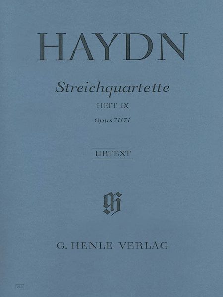 String Quartets, Book 9 : Op. 71 & 74, Appony Quartets.