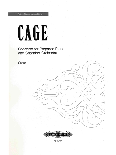 Concerto : For Prepared Piano and Orchestra.