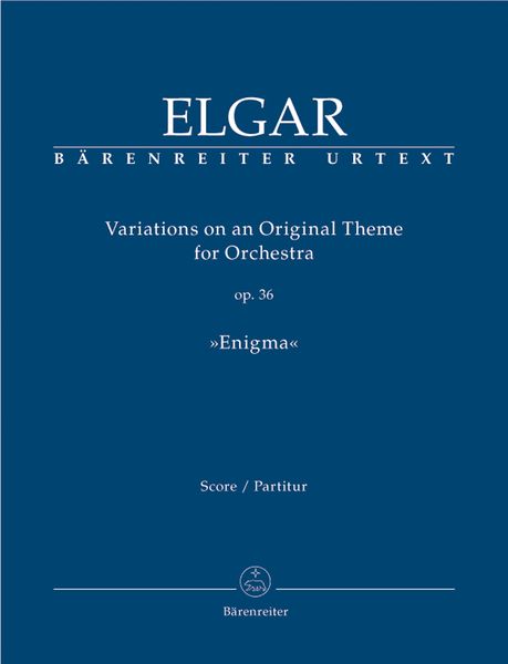 Variations On An Original Theme, Op. 36 : For Orchestra (Enigma) / Edited By Christopher Hogwood.