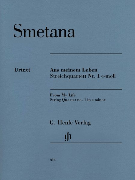 Aus Mein Leben = From My Life : Streichquartett Nr. 1 E-Moll / edited by Milan Pospisil.