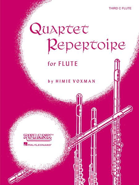 Quartet Repertoire For Flutes : Flute III Part.