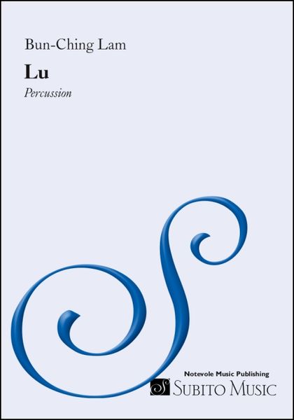 Lü : For Percussion (1983).