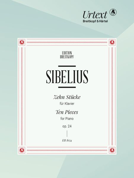 Zehn Stücke, Op. 24 : Für Klavier / edited by Kari Kilpeläinen.