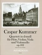 Quartett In D-Moll, Op. 102 : Für Flöte, Violine, Viola Und Violoncello / Edited By Yvonne Morgan.