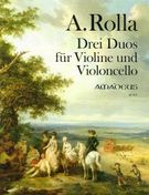 Drei Duos Für Violine Und Violoncello / Edited By Yvonne Morgan.